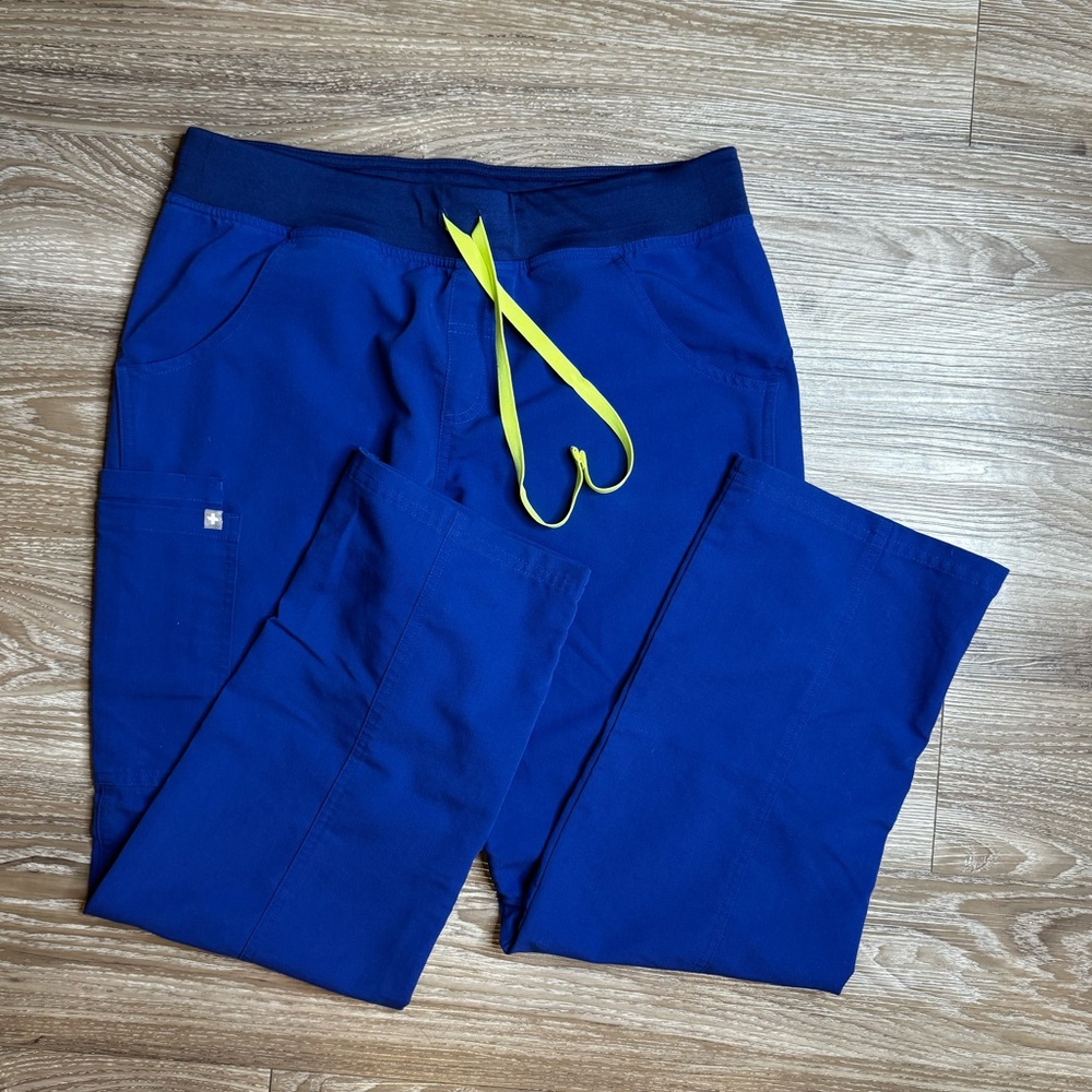 Figs Yola Skinny Scrub Pant - Electric Blue MP ⚡️💙